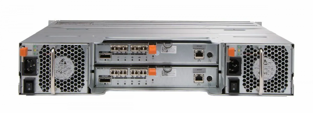 MD3600F DELL MD3600 FC STORAGE ARRAY 2*8GB FC CONTROLLERS 12*LFF 2*PSU