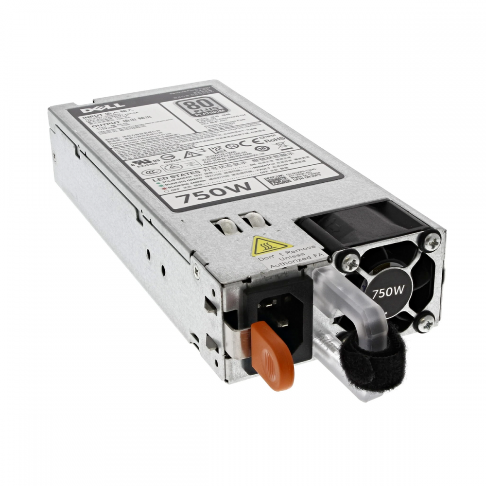 W0CTF DELL PE R520/R620/R720/R720XD/T320/T420 750W POWER SUPPLY