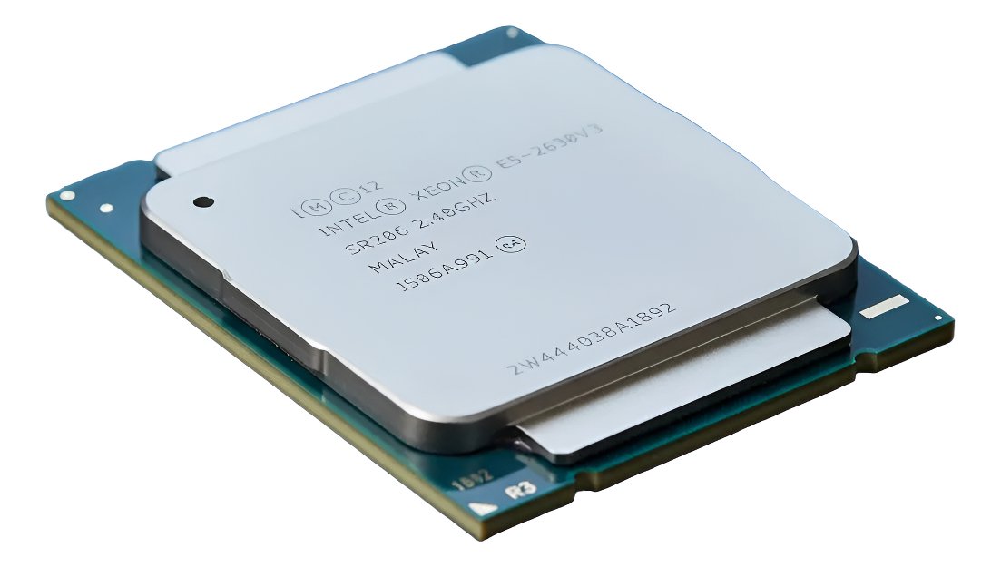 Processador Intel Xeon E5-2630 V3 8 núcleos e 2.4GHz Frequência SR206
