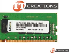 AUNC Lenovo ThinkSystem 16GB TruDDR4 2666 MHz (2Rx8 1.2V) RDIMM