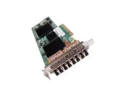 Placa Rede QLogic QLE2564L-IBMP: 4x port, Fibra Fc Hba 8GB