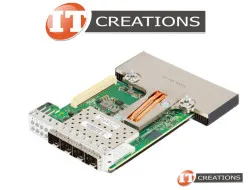 555-BDXY QLogic Dell Qlogic FastLinQ 41164 QP 10G SFP+ rNDC CNA