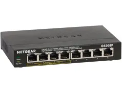 GS308P NETGEAR SOHO SERIES 8 PORT POE GIGABIT ETHERNET SWITCH