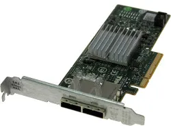 3DDJT Dell PERC H200E SAS 6G DUAL PCI-E HBA FH External Controller Adapter