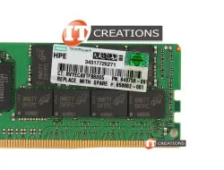 850882-001 HP HPE 64GB (1x64GB) Quad Rank x4 DDR4-2666 CAS-19-19-19 Load Reduced Smart Memory Kit