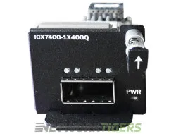 ICX7400-1X40GQ BROCADE 1-PORT 40GB QSFP+ SWITCH EXPANSION MODULE