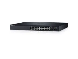 N1524P Dell N1524P 24-port 1GbE + 4x10GbE SFP Switch