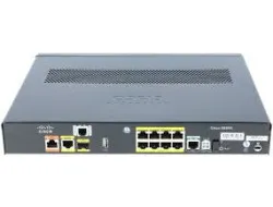 C897VA-K9-0PSU CISCO 8 PORT VDSL/ADSL2+ GIGABIT ETHERNET SECURITY ROUTER