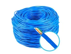 Cabo De Rede Ez Lan Cat5e, Caixa 305 Metros, 100% Cobre