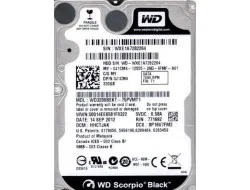 WD3200BEKT WESTERN DIGITAL BLACK 320GB 7,2K 2,5INCH SATA HDD
