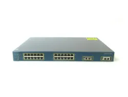 WS-C3550-24PWR-SMI CISCO 24-10/100 inline power + 2 GBIC ports: SMI