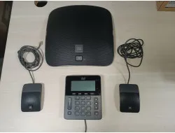 Telefone Cisco IP Conferência Unificado Phone 8831 Estação com 2x microfones de extensão, teclado Completa