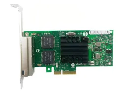 PLACA DE REDE INTEL, E1G44HTBLK, QUAD PORT 1GBE RJ-45, PCIE 2.0 X4, LOW PROFILE/FULL HEIGHT