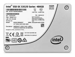 SSD Intel Enterprise 480GB, SSDSC2BB480G7, 2.5, SATA, 6Gbps, Read Intensive