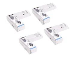 KIT 4 ADAPTADOR GAVETA SERVIDOR DELL, 9W8C4, HD SSD, 3.5/2.5