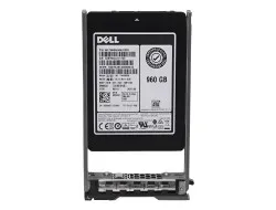 SSD DELL 960GB ENTERPRISE, DD4G0, 2.5, SATA, 6GBPS, MIXED USE, 512e, w/G176J - R610, R620, R630, R710, R720, R730