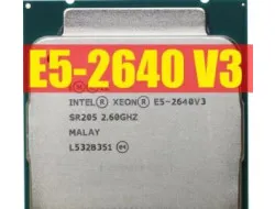 E5-2640 V3 Intel Intel Xeon E5-2640v3 8Core 2.6GHz 90W
