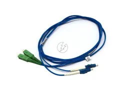 Patch Cord Cordão Óptico Rosenberger Domex SC-APC-LC-PC: 2m