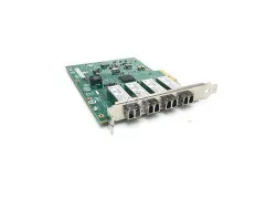 Placa de rede óptica Intel I340-F4 E1G44HFG1P20 c/ 4x módulo