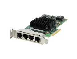 T34F4-LP DELL INTEL I350-T4 1GB QUAD-PORT RJ-45 PCI-E ADAPTER - LPB