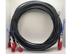 P8T4W Dell Dell 40G QSFP+ to 4x SFP+ Breakout Cable 5m