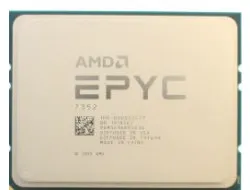 100-000000077 DELL AMD GEN2 EPYC 7352 24C 2.3GHZ 128MB SINGLE/DUAL SOCKET CPU