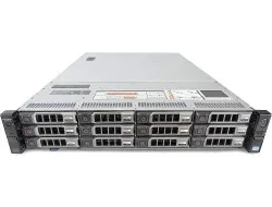 Kit Servidor Dell PowerEdge R720XD: 2x Xeon 8 core, DDR3 128GB, 2x HD SAS 600GB + Trilho