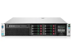 Servidor HP ProLiant DL380 G8: 2x Xeon 8 core, DDR3 32GB, 2x HD SATA 1TB