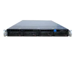 Servidor SuperMicro CSE815: 1x Xeon 4 core, DDR3 16GB, 2x HD SATA 1TB