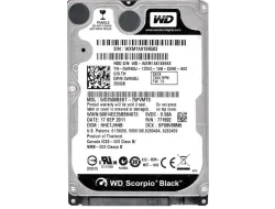0W94DJ WesternDigital WD 250GB 7.2K RPM SATA 2.5in HDD