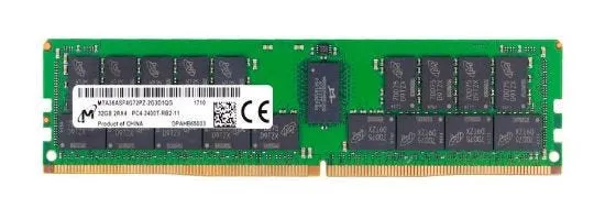 P38446-B21 MICRON 32GB (1*32GB) 1RX4 PC4-23400Y-R DDR4-2933MHZ RDIMM