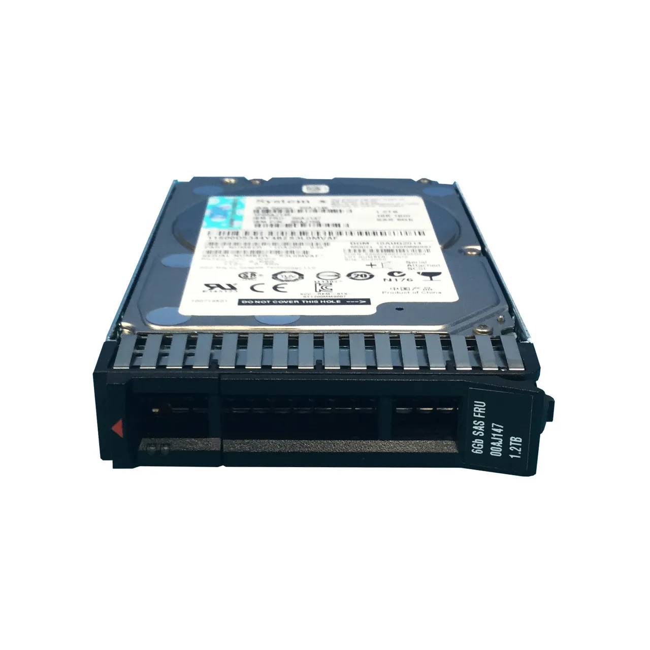 00AJ147 IBM 1.2TB 10K 6Gbps SAS 2.5 G3HS