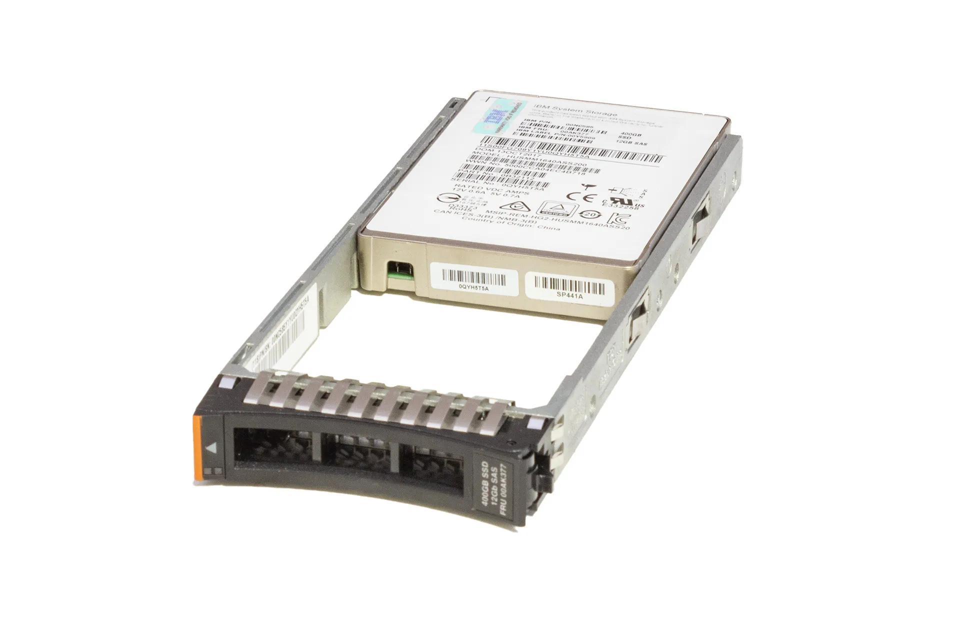 00MJ156 IBM V3700 2.5Ã¢ SAS SSD - 400GB 12G