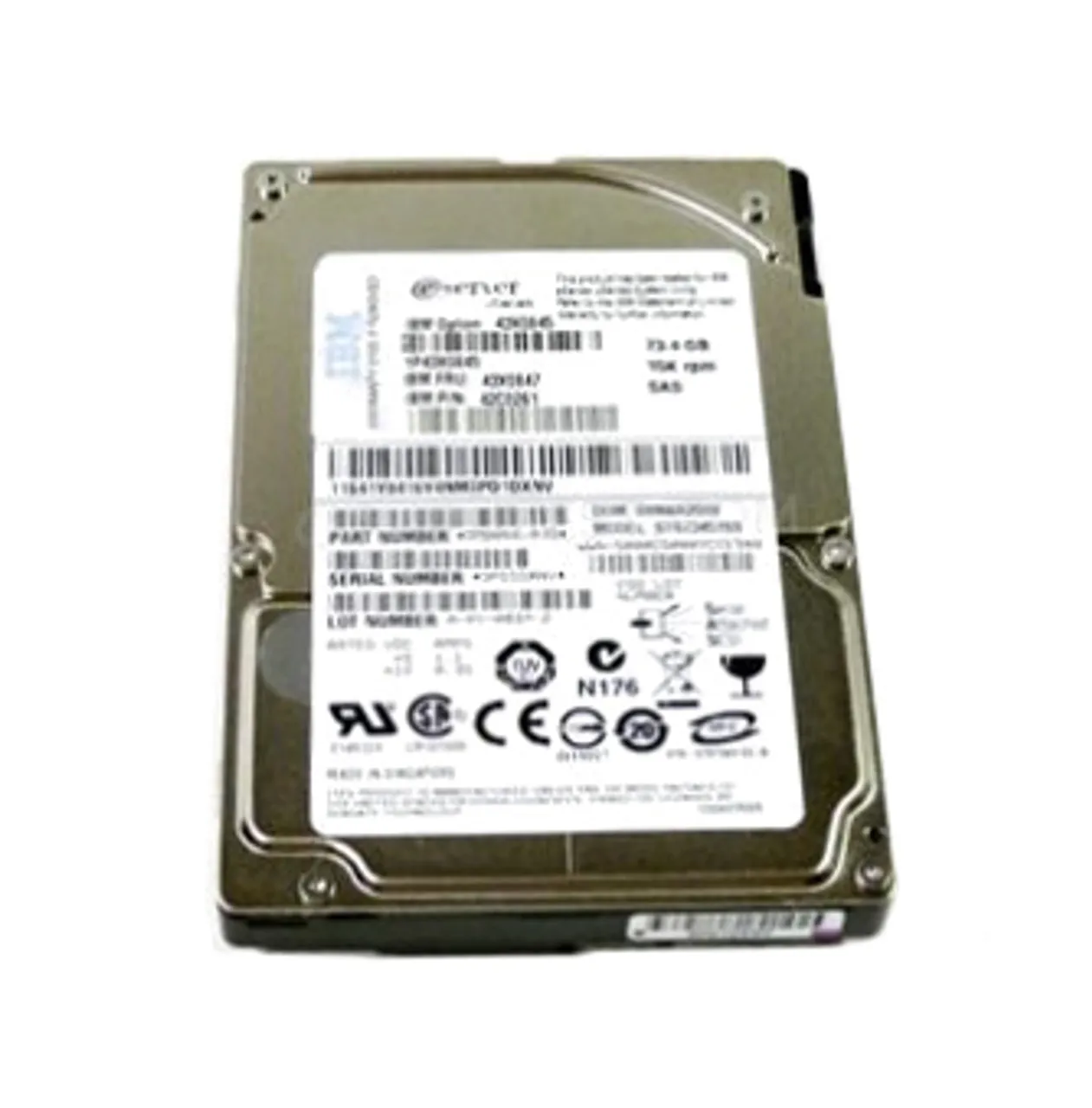 00MJ145 IBM IBM 600GB 10k SFF SAS HDD