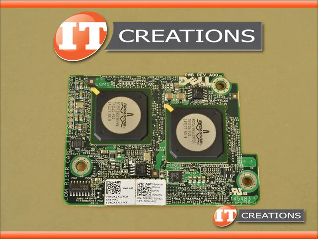 06JRC Dell Dell Broadcom 5709S Quad-Port GB Mezzanine Network Card 06JRC