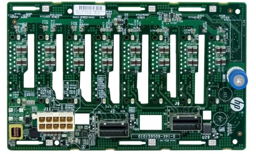 698636-001 HP DL380p G8 SFF Cage with Backplane