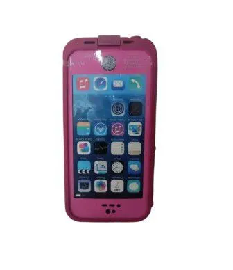 10 Capas À Prova D'água, Poeira, para iPhone 5/5s: Rosa