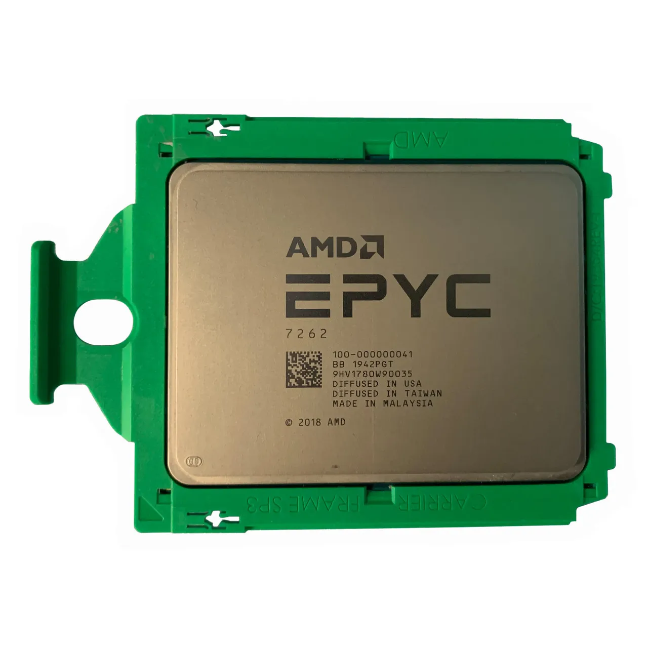 100-000000041 DELL AMD GEN2 EPYC 7262 8C 3,2GHZ 128MB SINGLE/DUAL SOCKET CPU