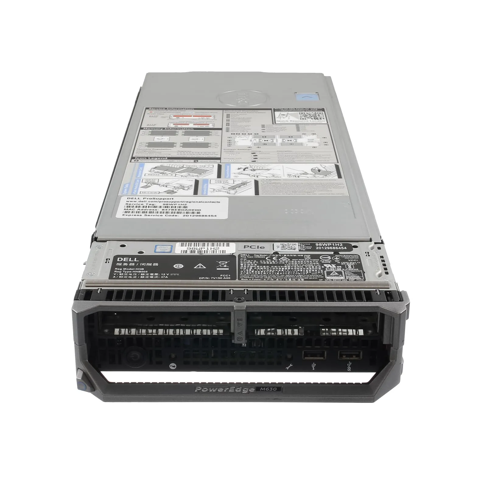 0R10KJ Dell PowerEdge M630 Blade Server