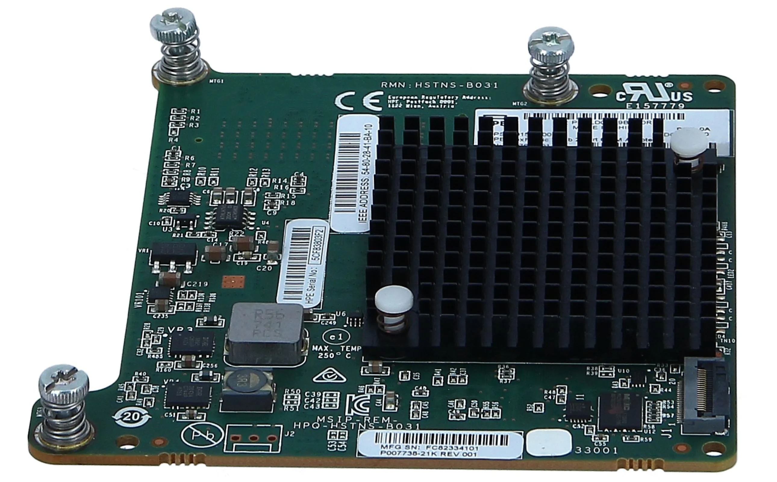 700767-B21 HP FLEXFABRIC G3 20GB DUAL-PORT 650M MEZZANINE ADAPTER