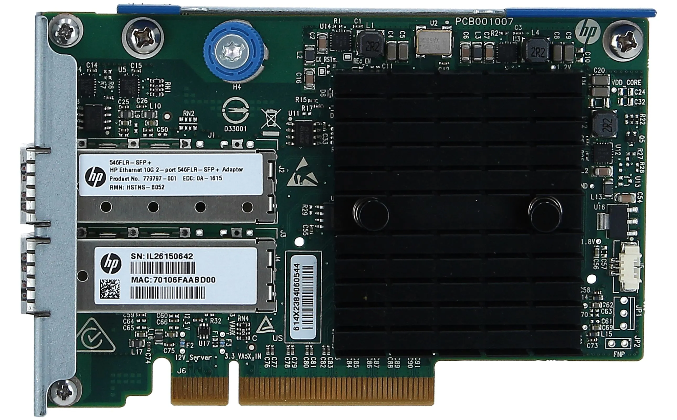 779799-B21 HP HPE Ethernet 10Gb 2-port 546FLR