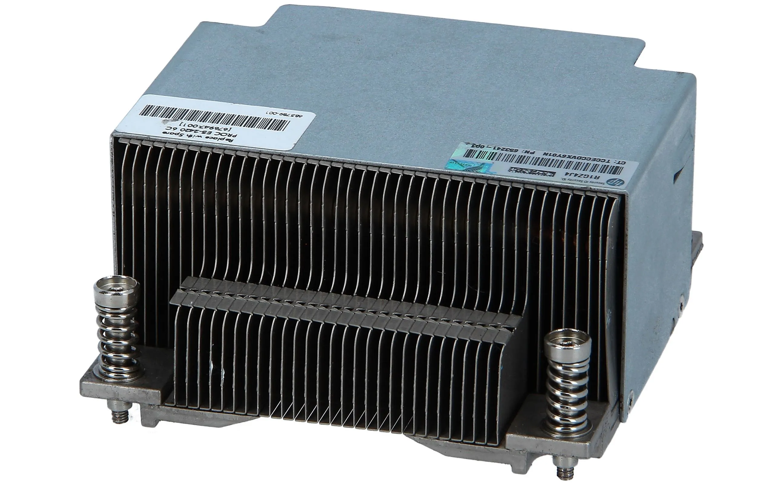 677090-001 HP Screw down type heatsink assembly - Screws to studs on the system board