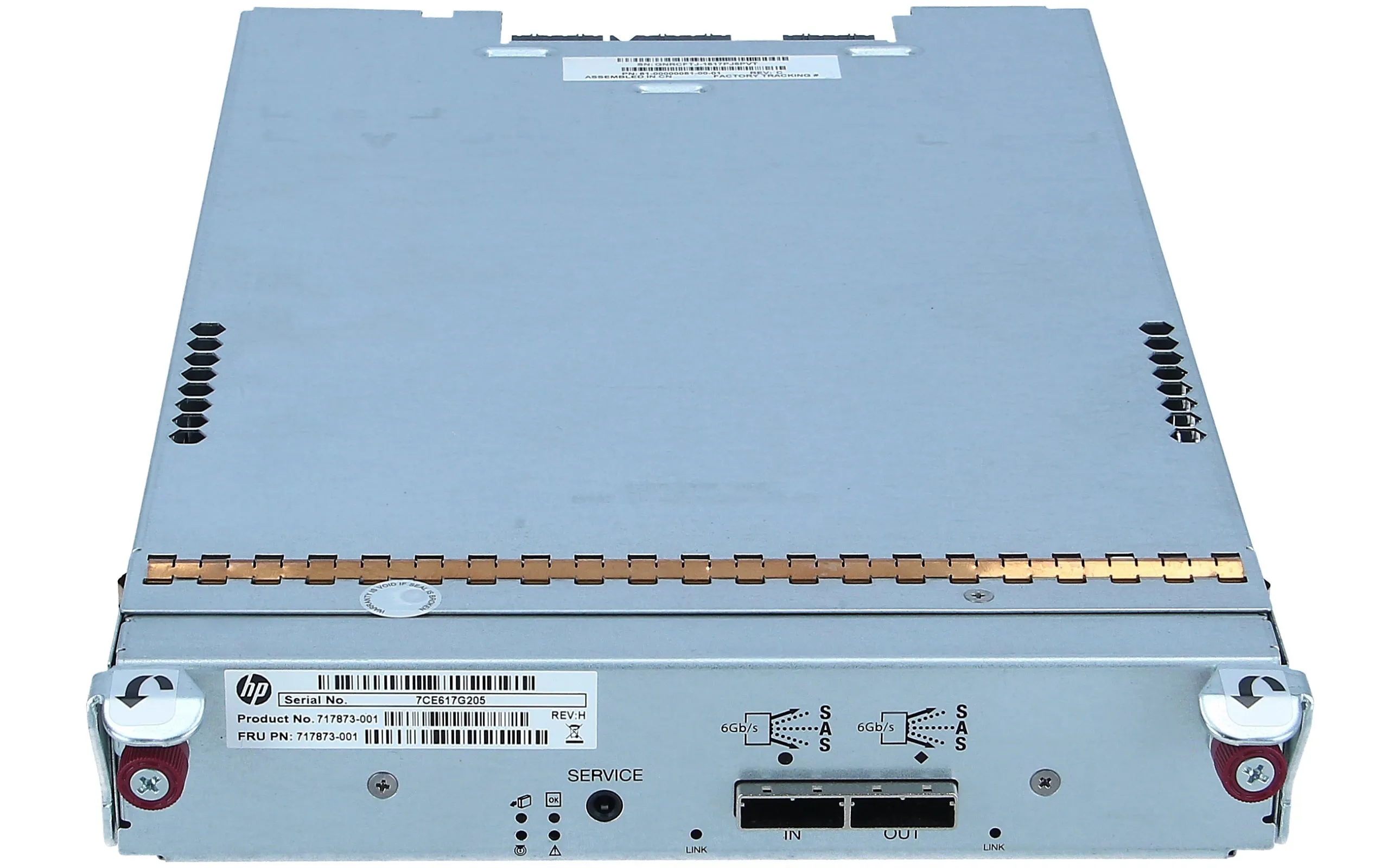 717873-001 HP HP MSA 2040 6GB IO module