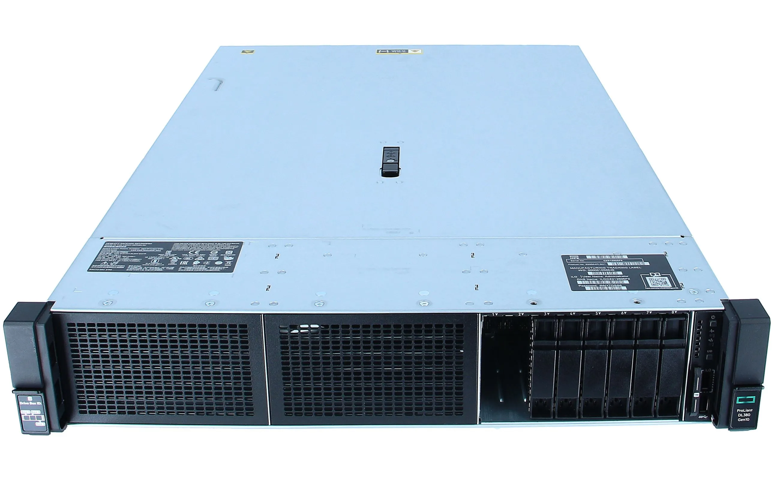 868703-B21-DVD HPE PROLIANT DL380 G10 4*FANS 8*SFF CTO SERVER DVD
