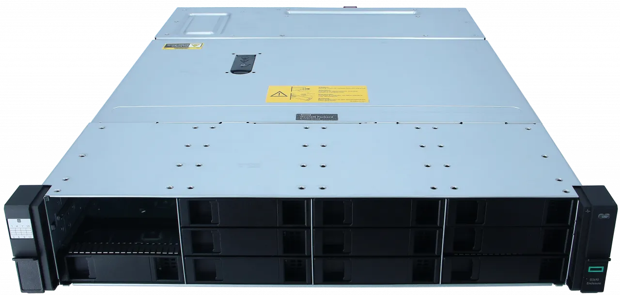 Q1J09A HP D3610 12*LFF ENCLOSURE 2*PSU 2X 3,5 I/O MODULES