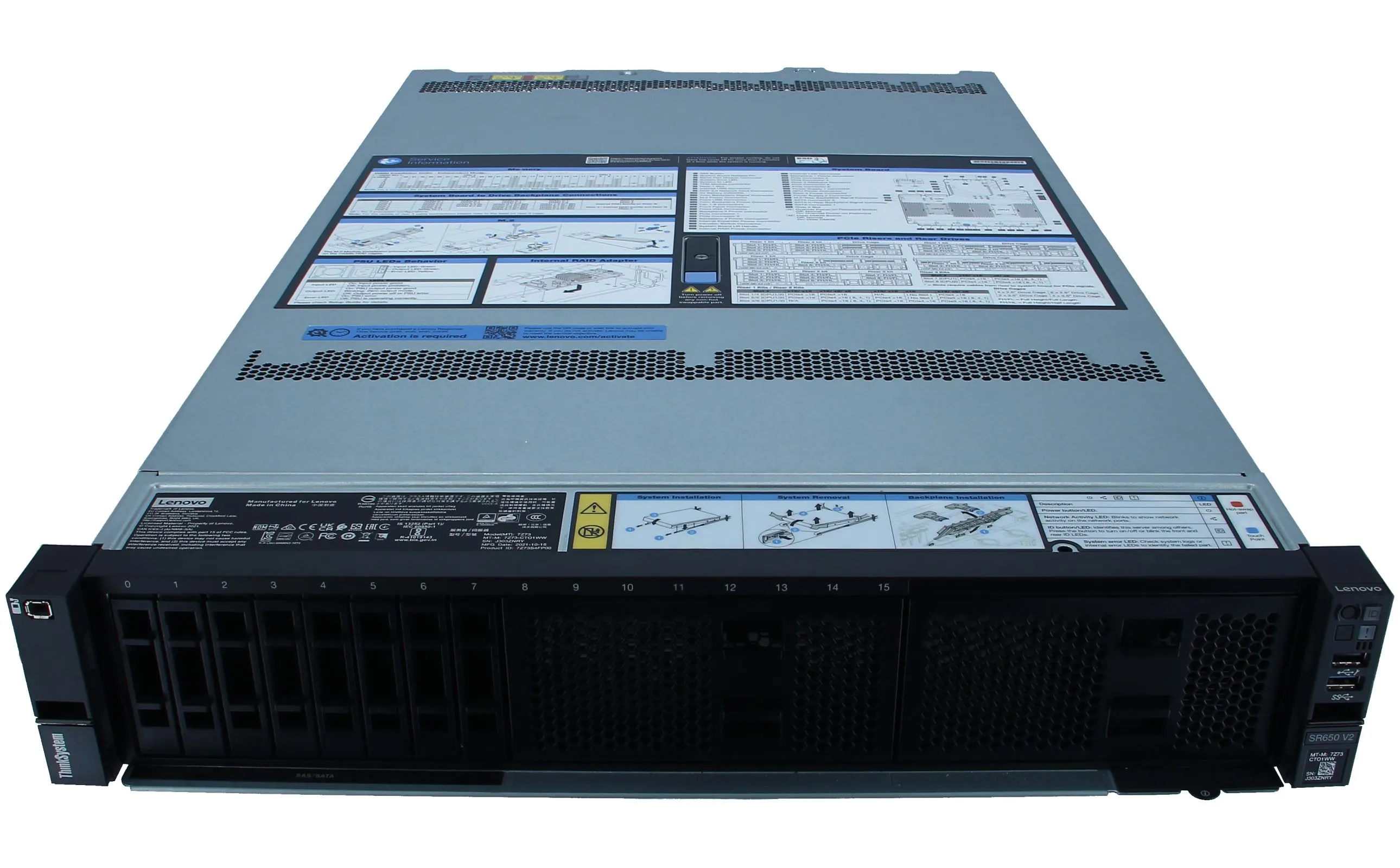 7Z73-CTO Lenovo Lenovo ThinkSystem SR650 V2 -CTO