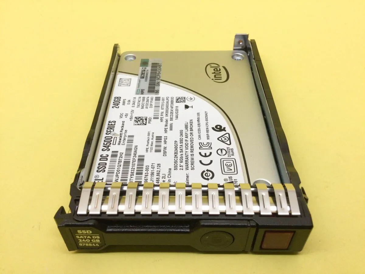 877740-B21 HPE 240GB SATA 6G Read Intensive SFF (2.5in) SC SSD