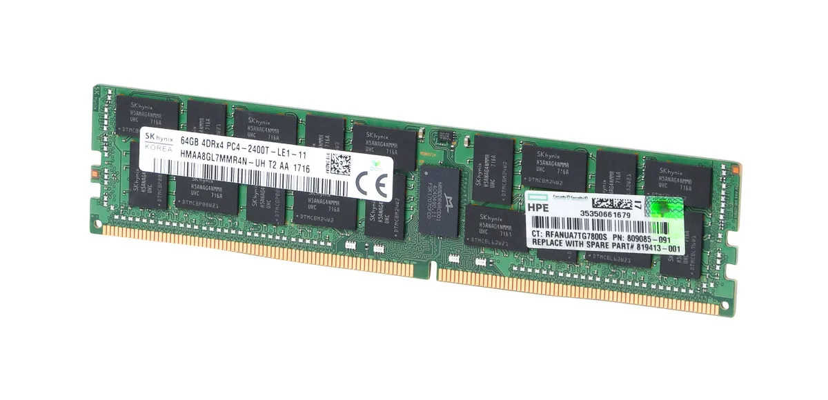 P0003609-001 HPE 64GB DDR4-2400 LR-DIMM