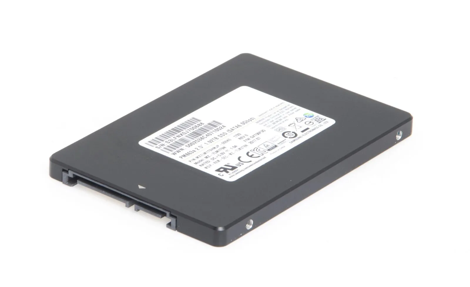 MZ7LM1T9HMJP-00005 Samsung 1.92TB SSD 6G SATA 2.5 Samsung
