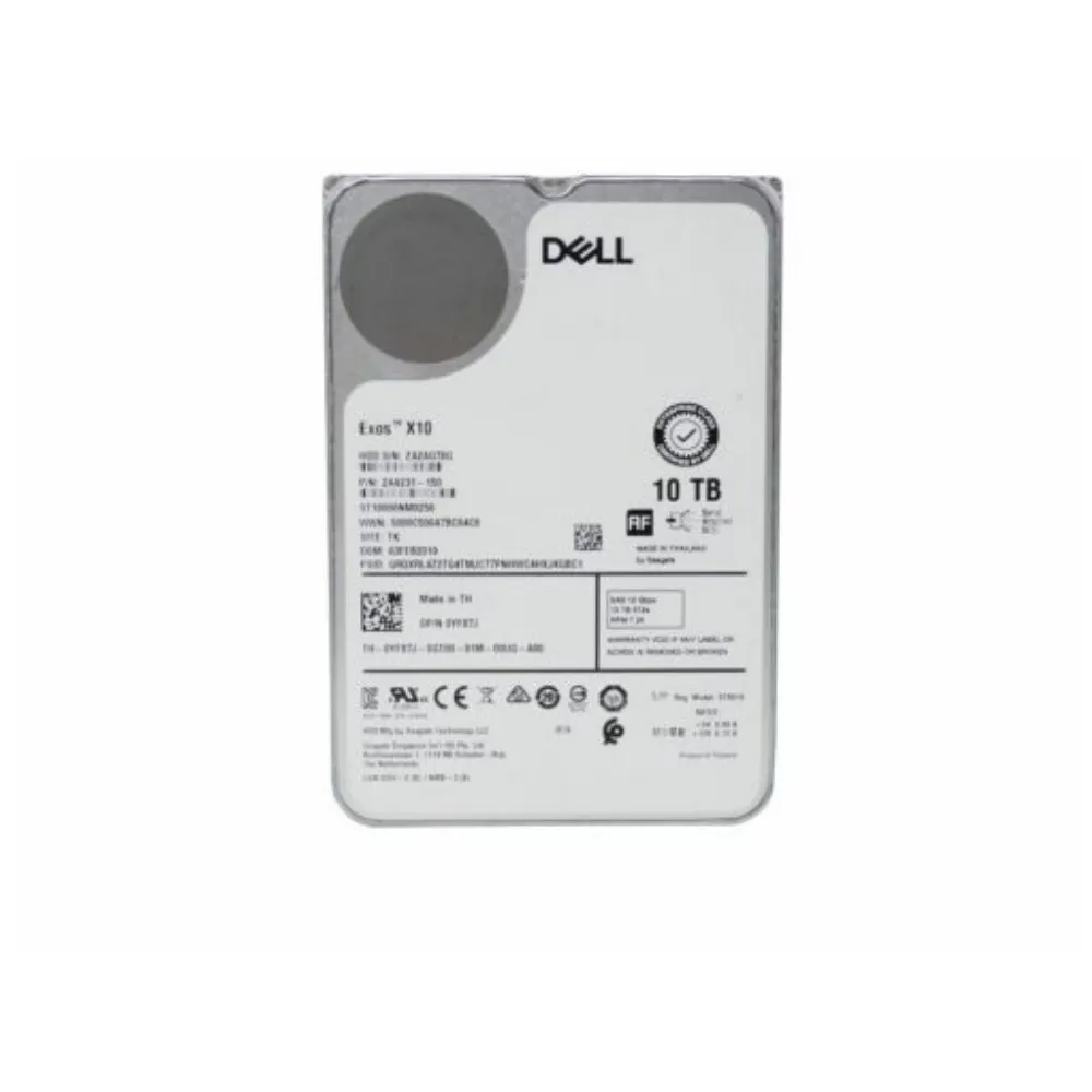 YF87J DELL 10TB 7,2K 12G 3,5INCH SAS HDD